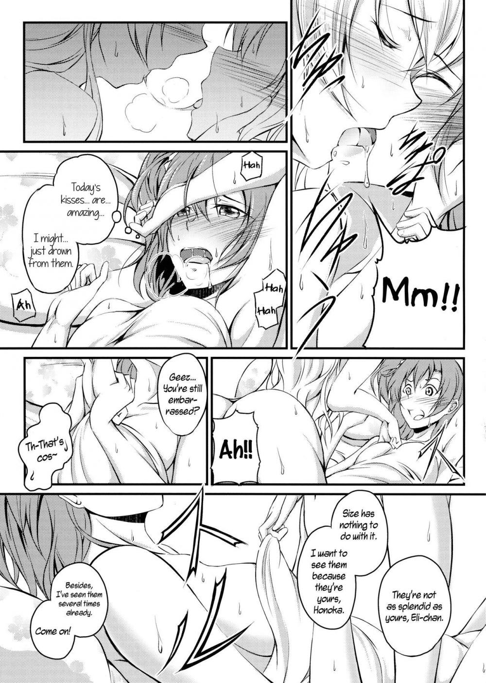 Hentai Manga Comic-Honoka and Eli's Life Living Together-Read-11